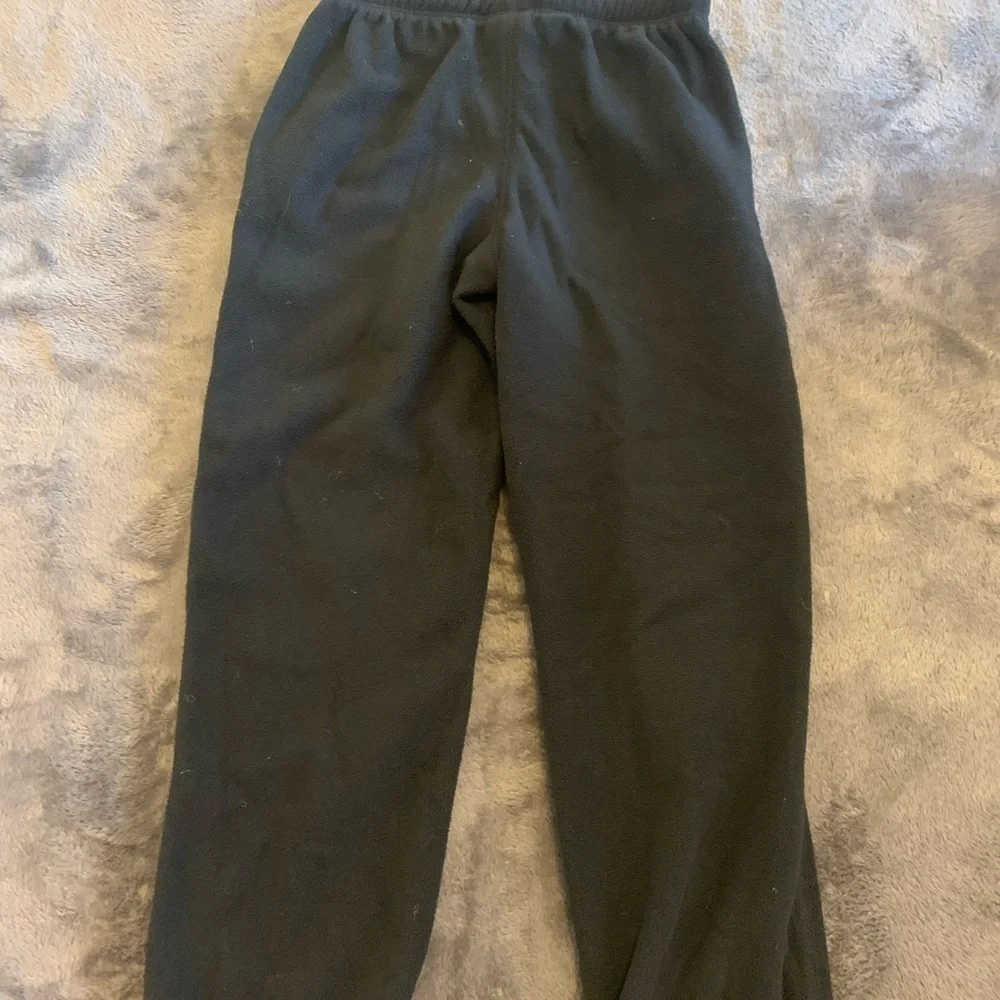 Carter's Black Sweatpants Relaxed Fit Joggers size 6 Fleece